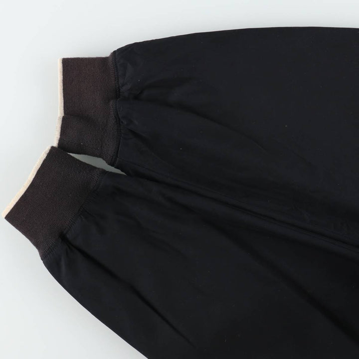 2000'S adidas V-neck warm-up pullover, men's size L polyester black type Vintage Second Hand