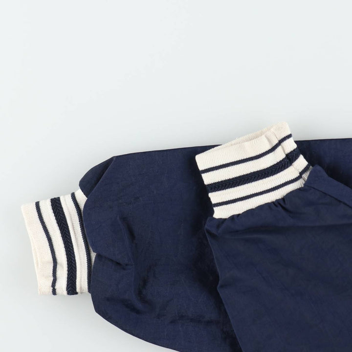 Champion V-neck nylon pullover, men's size L (approx.) Nylon navy blue type Vintage Second Hand