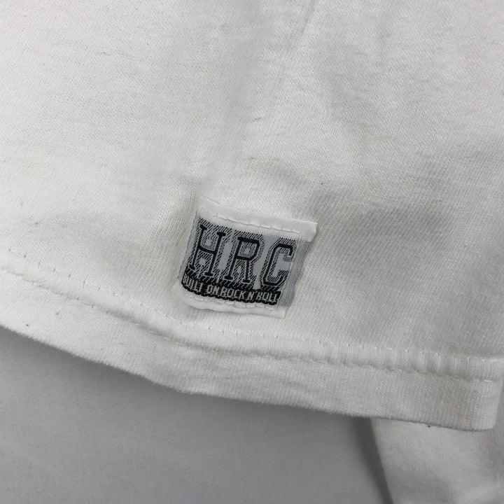 HARD ROCK CAFE Hard Rock Cafe Advertising T-Shirt, Made in USA, Men's Size M cotton white type Vintage Second Hand
