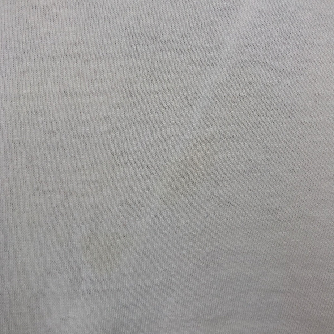 ~2000'S TULTEX HARD ROCK CAFE advertising T-shirt, men's size L (approx.) cotton white type Vintage Second Hand