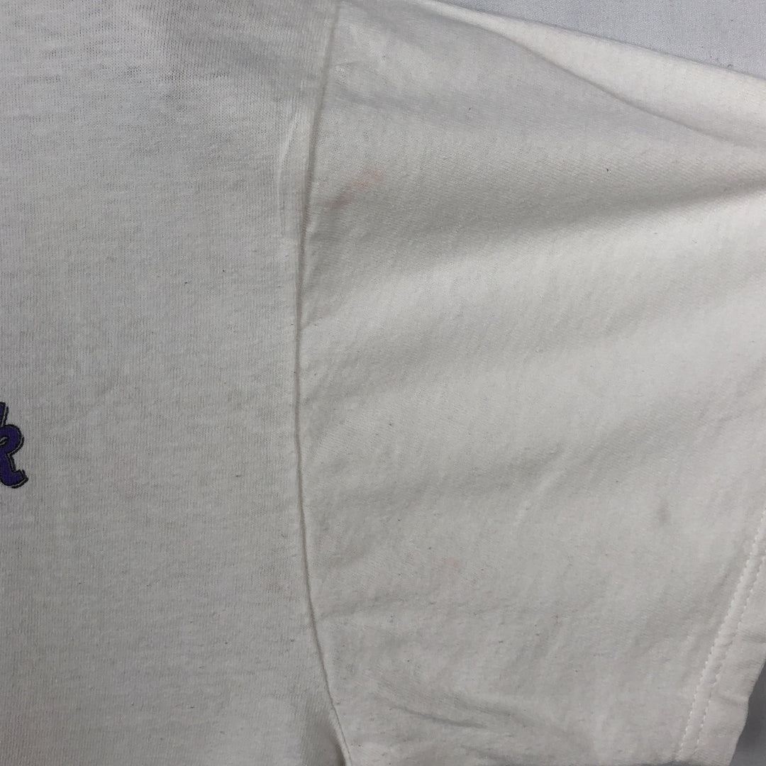 ~2000'S TULTEX HARD ROCK CAFE advertising T-shirt, men's size L (approx.) cotton white type Vintage Second Hand