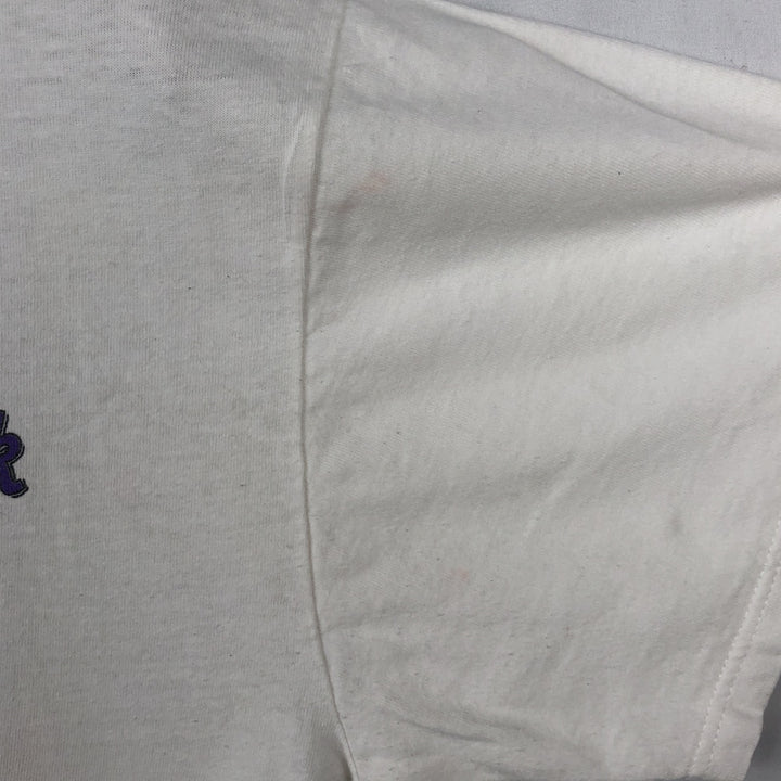 ~2000'S TULTEX HARD ROCK CAFE advertising T-shirt, men's size L (approx.) cotton white type Vintage Second Hand
