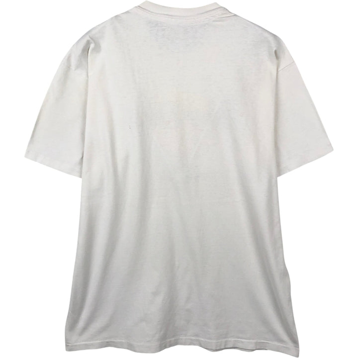 HARD ROCK CAFE advertising T-shirt, men's size L (approx.), vintage. unclear white type Vintage Second Hand