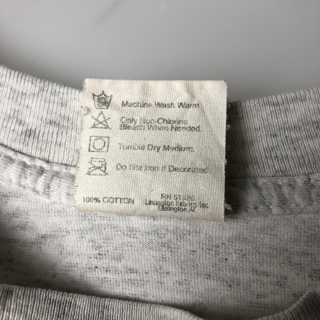 90'S PLANET HOLLYWOOD Advertising T-shirt Made in USA Men's XL Vintage cotton white type Vintage Second Hand