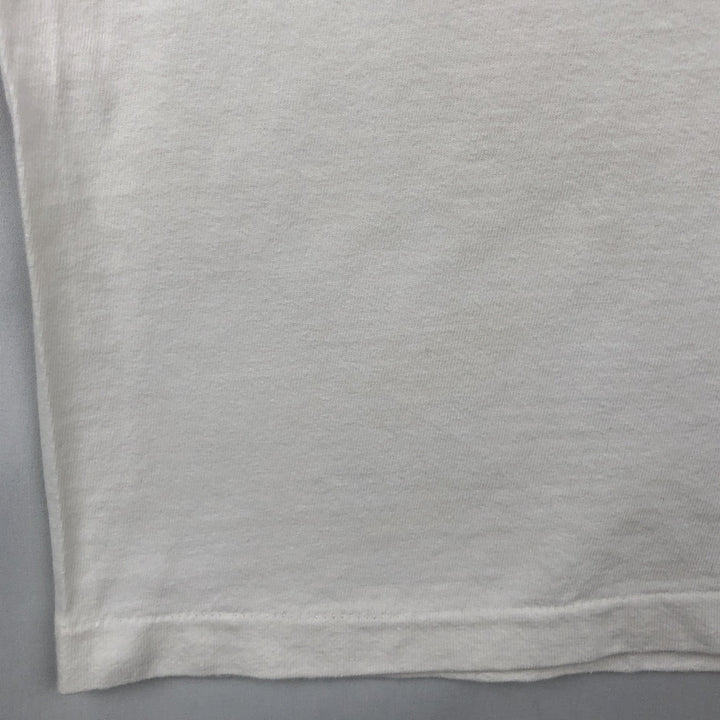 90'S Hanes HOOTERS Advertising T-Shirt, Made in USA, Men's Size M (approx.), Vintage cotton white type Vintage Second Hand