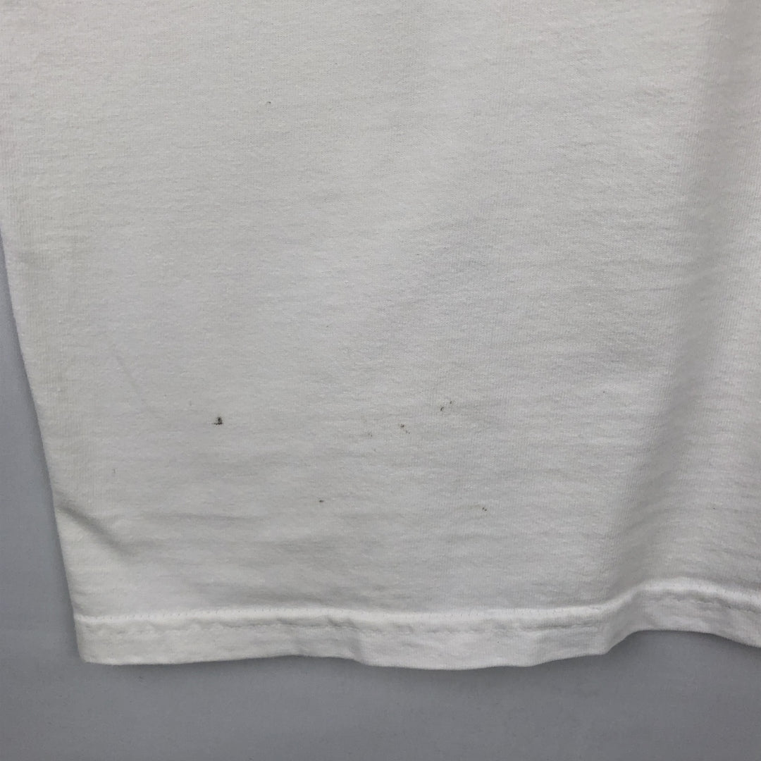 HARD ROCK CAFE Hard Rock Cafe Advertising T-shirt Made in USA Men's L size cotton white type Vintage Second Hand