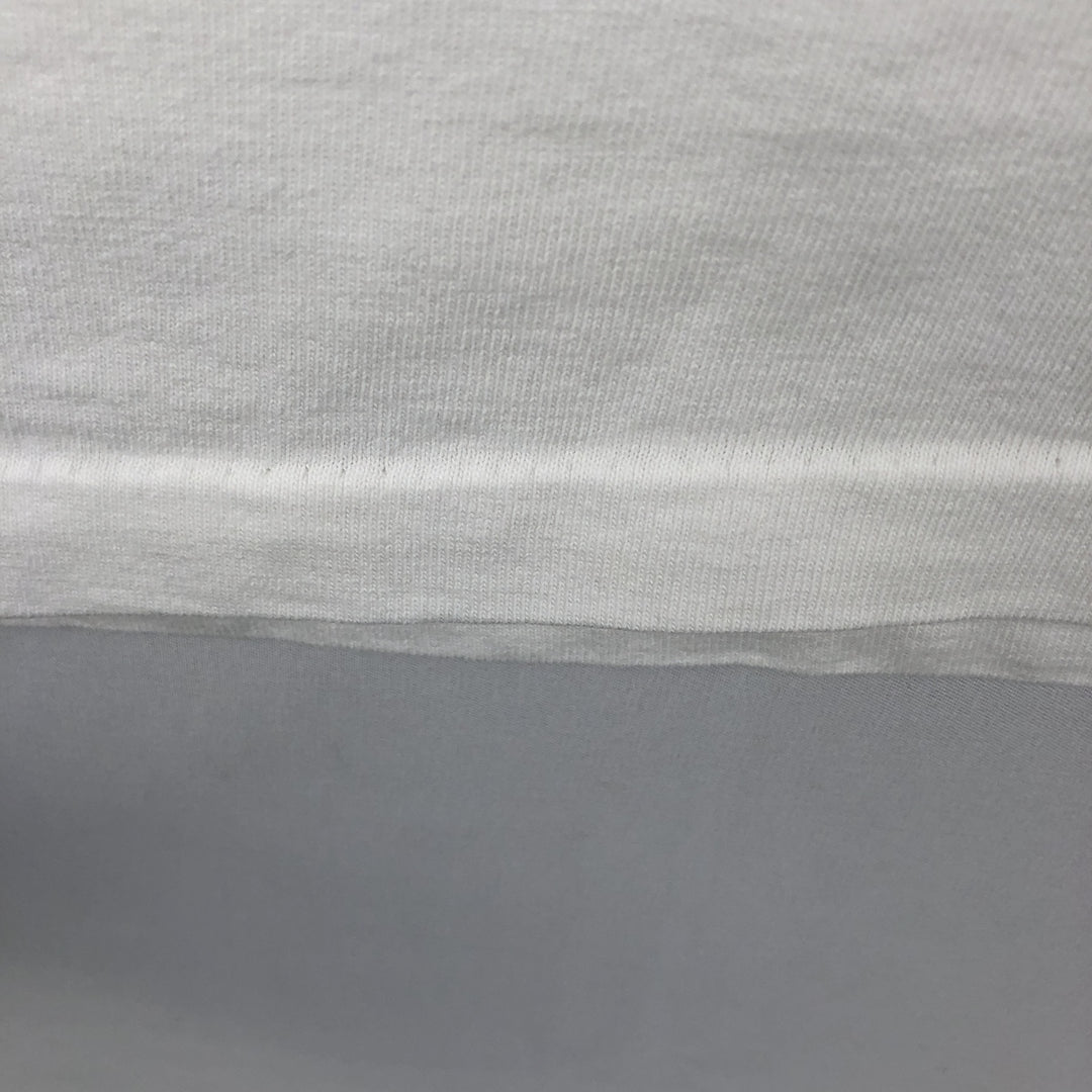 90'S ALPS College T-shirt, Made in USA, Men's Size L (approx.), Vintage cotton white type Vintage Second Hand