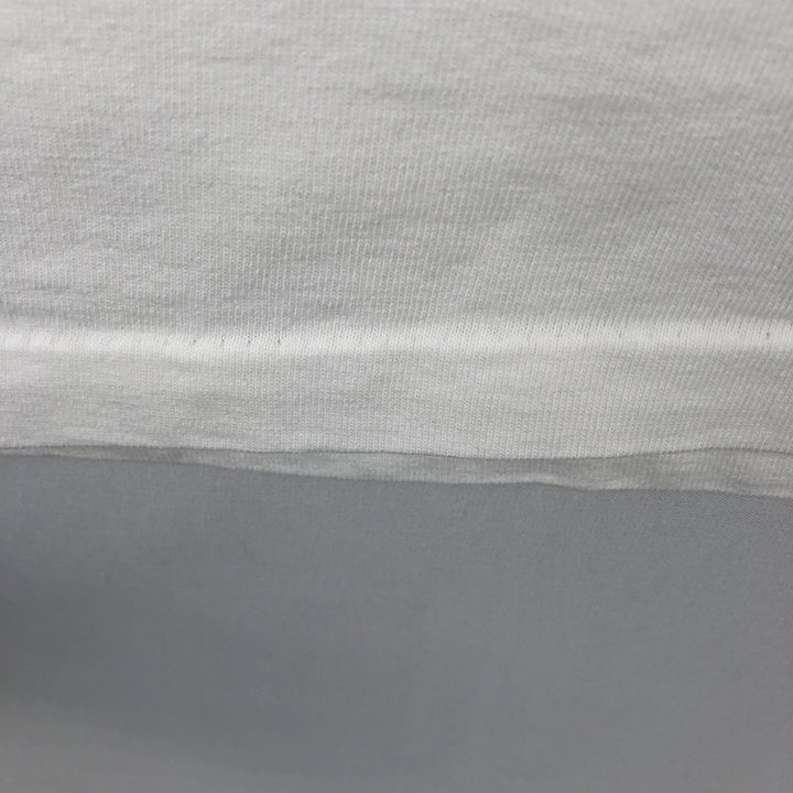 90'S ALPS College T-shirt, Made in USA, Men's Size L (approx.), Vintage cotton white type Vintage Second Hand