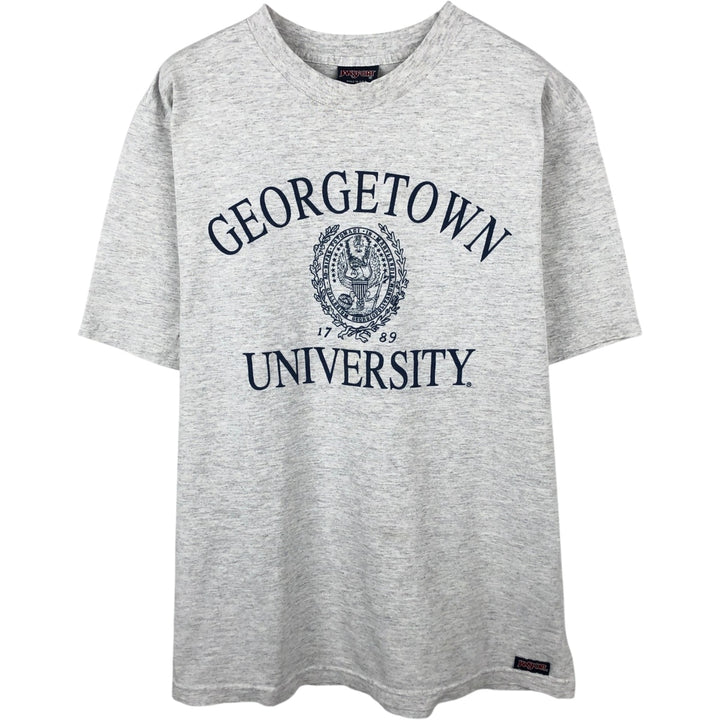 Jansport 3-Piece College T-Shirt, Made in USA, Men's Size L cotton gray type Vintage Second Hand