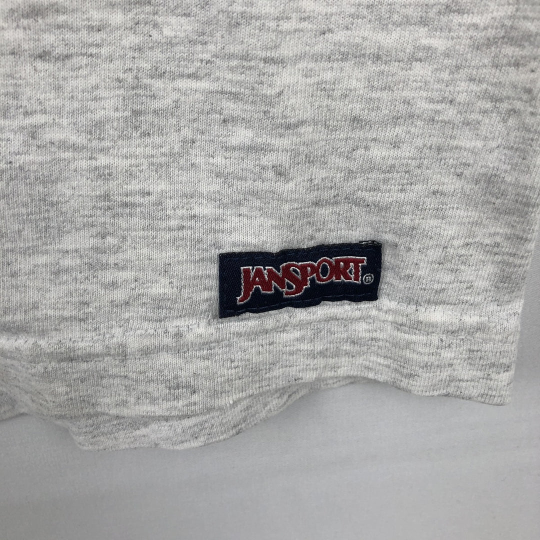 Jansport 3-Piece College T-Shirt, Made in USA, Men's Size L cotton gray type Vintage Second Hand