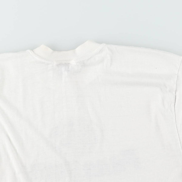 Vintage 80s-90'S College Lane Penn State T-shirt, Made in USA, Men's XL equivalent. cotton white type Vintage Second Hand