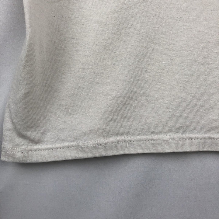 90'S Russell College T-shirt, Made in USA, Men's Size M (approx.), Vintage polyester white type Vintage Second Hand