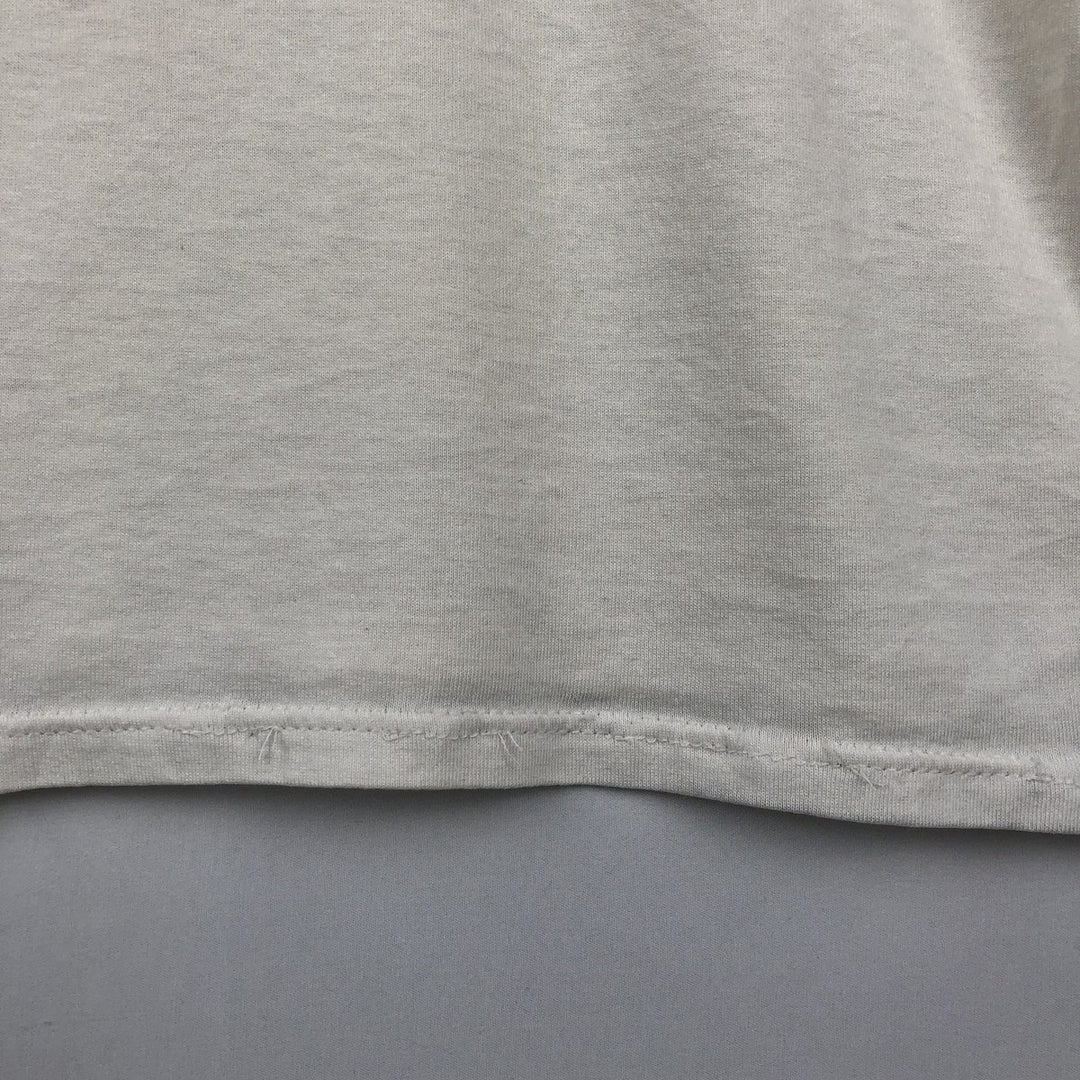 90'S Russell College T-shirt, Made in USA, Men's Size M (approx.), Vintage polyester white type Vintage Second Hand