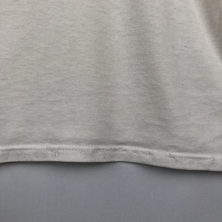 90'S Russell College T-shirt, Made in USA, Men's Size M (approx.), Vintage polyester white type Vintage Second Hand