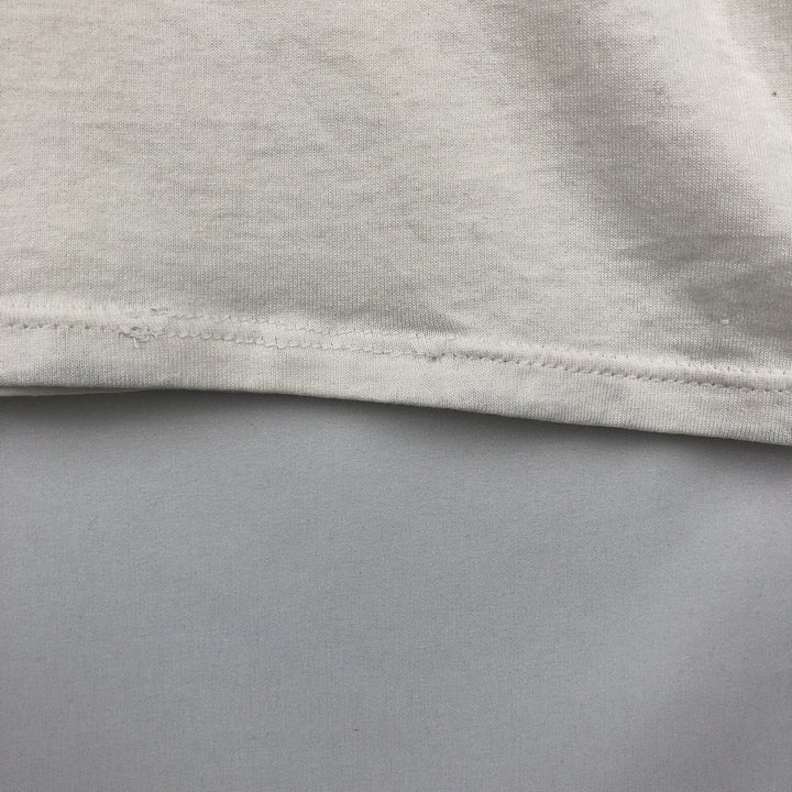 90'S Russell College T-shirt, Made in USA, Men's Size M (approx.), Vintage polyester white type Vintage Second Hand