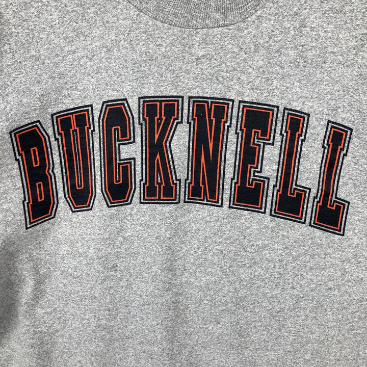90'S BUCKNELL UNIVERSITY BOOKSTORE College T-shirt, Made in USA, Men's Size L (approx.), Vintage cotton gray type Vintage Second Hand
