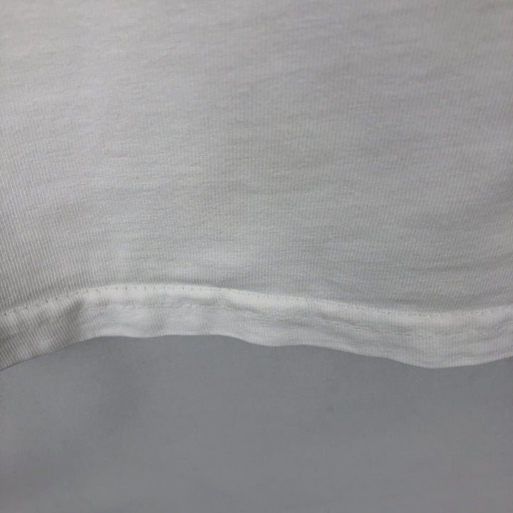 80s-90'S Lands' End Stars and Stripes Print Short-Sleeve T-Shirt, Men's Size M (approx.), Vintage cotton white type Vintage Second Hand