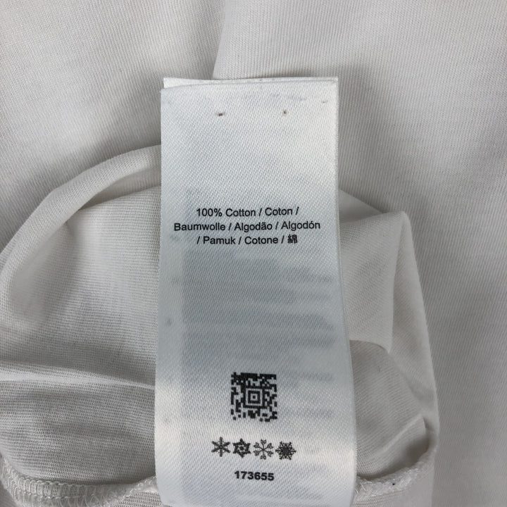Fred Perry short-sleeved T-shirt with a single logo pocket, men's size M (approx.) cotton white type Vintage Second Hand