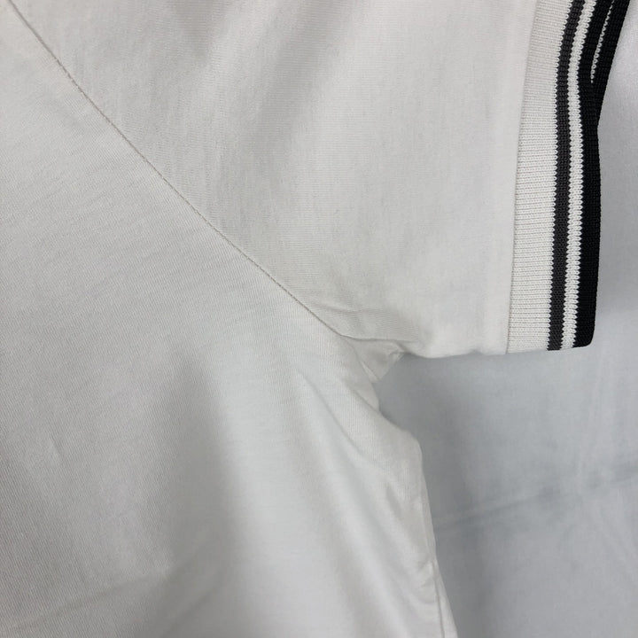 Fred Perry short-sleeved T-shirt with a single logo pocket, men's size M (approx.) cotton white type Vintage Second Hand