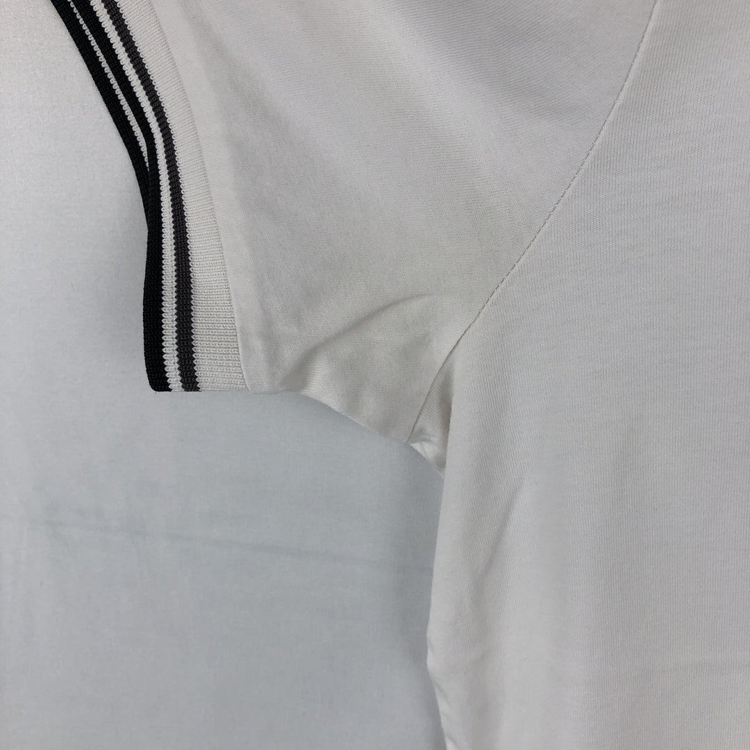 Fred Perry short-sleeved T-shirt with a single logo pocket, men's size M (approx.) cotton white type Vintage Second Hand