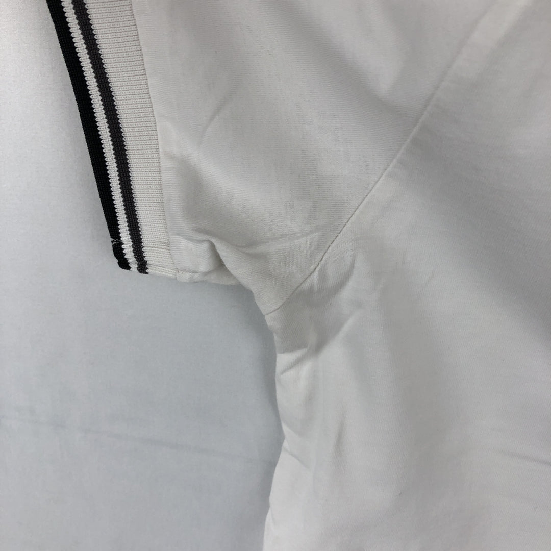 Fred Perry short-sleeved T-shirt with a single logo pocket, men's size M (approx.) cotton white type Vintage Second Hand