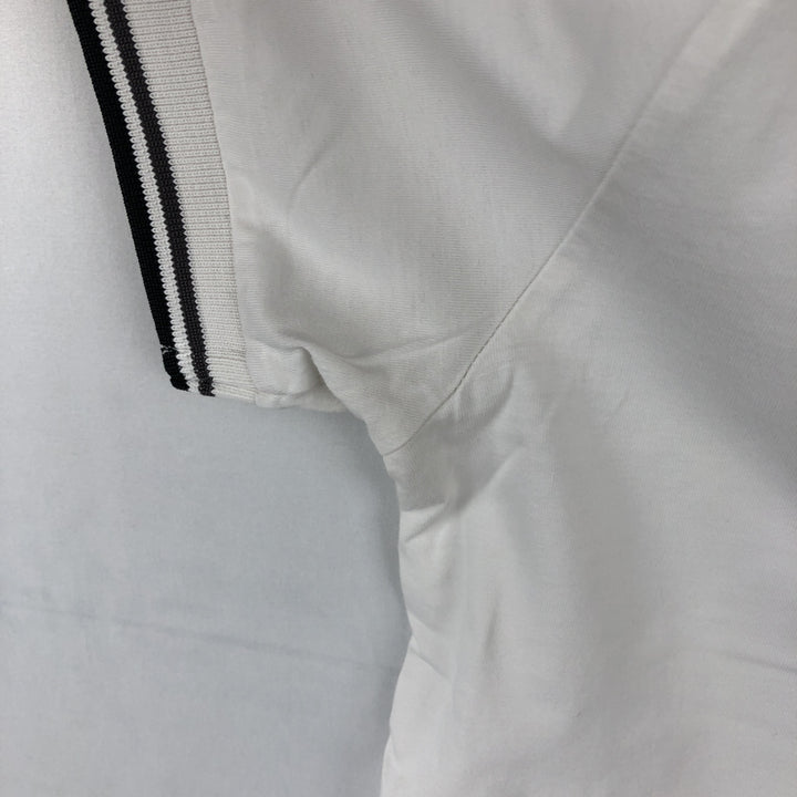 Fred Perry short-sleeved T-shirt with a single logo pocket, men's size M (approx.) cotton white type Vintage Second Hand