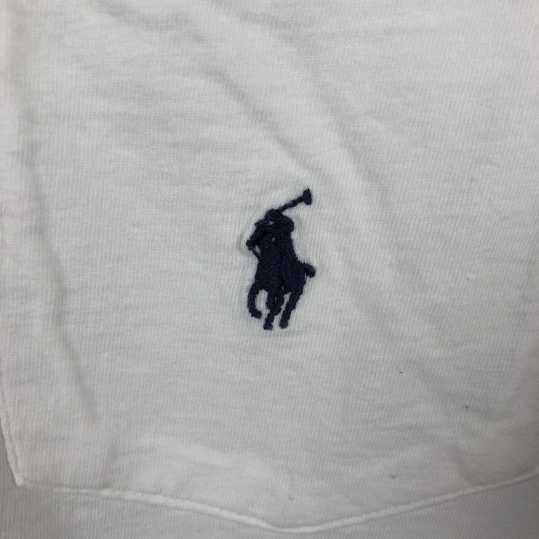 Ralph Lauren POLO by Ralph Lauren Short Sleeve One Point Logo Pocket T-Shirt Men's M cotton white type Vintage Second Hand