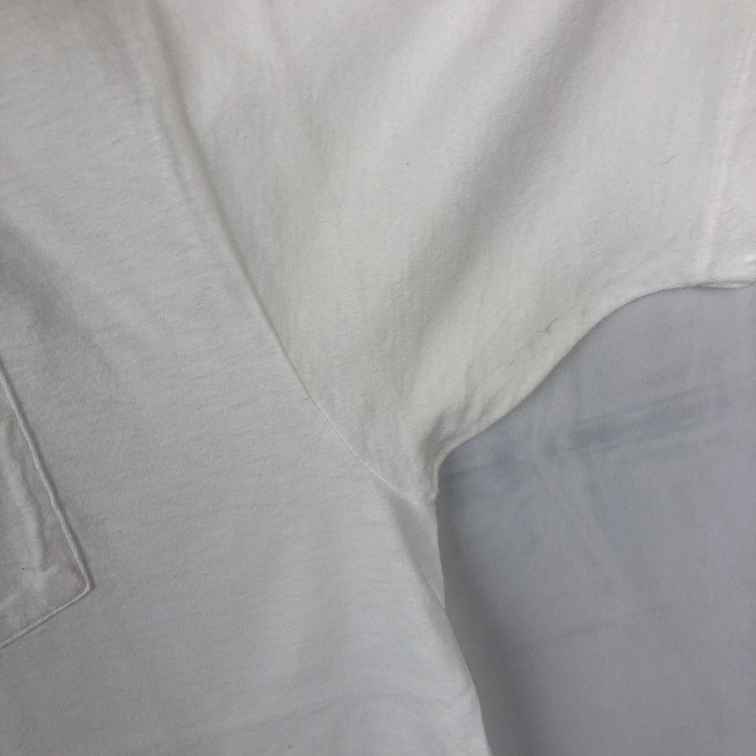 Ralph Lauren POLO by Ralph Lauren Short Sleeve One Point Logo Pocket T-Shirt Men's M cotton white type Vintage Second Hand