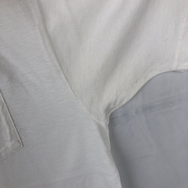 Ralph Lauren POLO by Ralph Lauren Short Sleeve One Point Logo Pocket T-Shirt Men's M cotton white type Vintage Second Hand