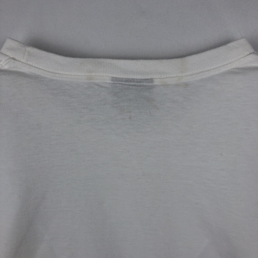 Ralph Lauren POLO by Ralph Lauren Short Sleeve One Point Logo Pocket T-Shirt Men's M cotton white type Vintage Second Hand