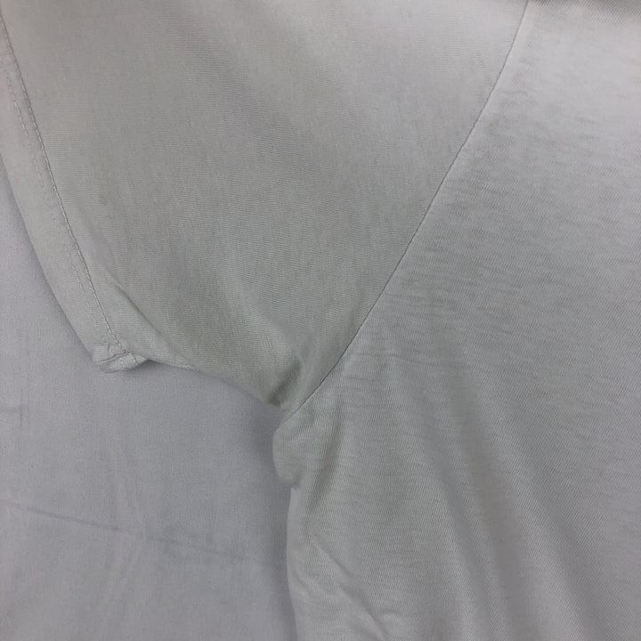 Ralph Lauren POLO by Ralph Lauren Short-Sleeve T-Shirt with One-Point Logo, Men's Size XL (approx.) cotton white type Vintage Second Hand