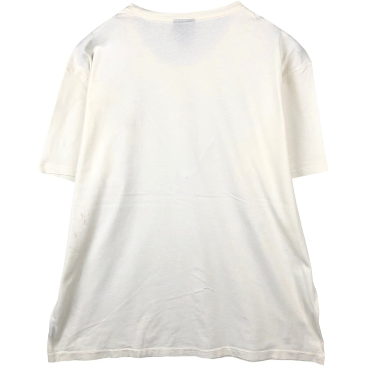 Ralph Lauren POLO by Ralph Lauren Short-Sleeve T-Shirt with One-Point Logo, Men's Size XL (approx.) cotton unbleached Vintage Second Hand