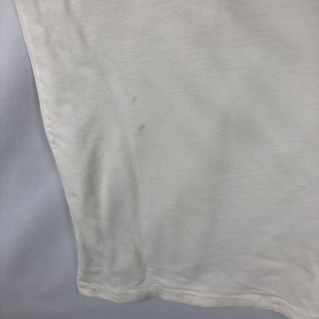 Ralph Lauren POLO by Ralph Lauren Short-Sleeve T-Shirt with One-Point Logo, Men's Size XL (approx.) cotton unbleached Vintage Second Hand