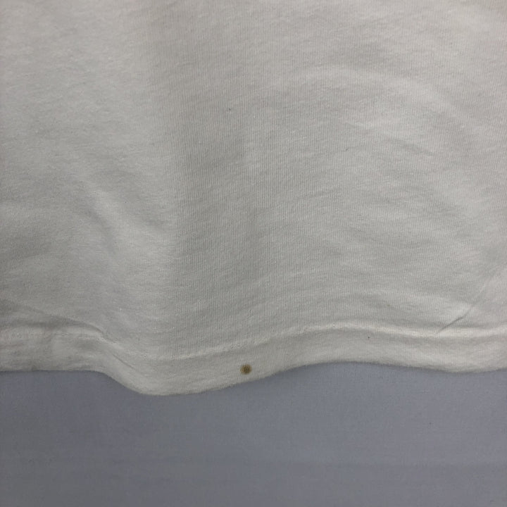 Ralph Lauren POLO by Ralph Lauren Short-Sleeve T-Shirt with One-Point Logo, Men's Size XL (approx.) cotton unbleached Vintage Second Hand