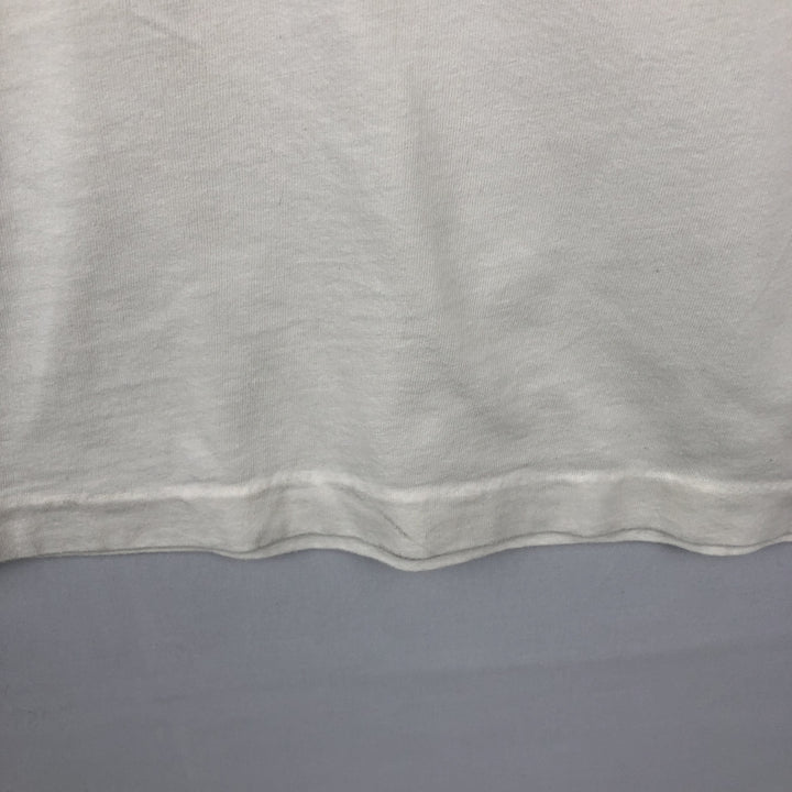 Ralph Lauren POLO by Ralph Lauren Short-Sleeve T-Shirt with One-Point Logo, Men's Size XL (approx.) cotton unbleached Vintage Second Hand