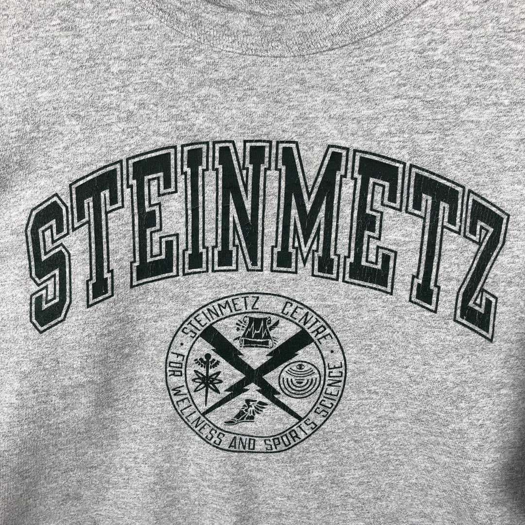 90'S Champion Authentic Athletic Apparel College T-shirt, Men's Size L (approx.), Vintage cotton gray type Vintage Second Hand