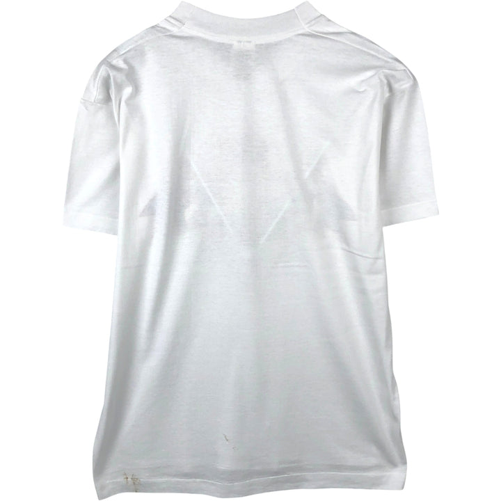 ~90'S Guess Short-Sleeve Printed T-Shirt, Men's Size L (Equivalent), Vintage cotton white type Vintage Second Hand
