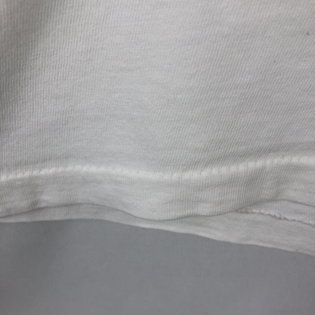 90'S GOTCHA surf/skate t-shirt, made in USA, men's size L (approx.) cotton white type Vintage Second Hand