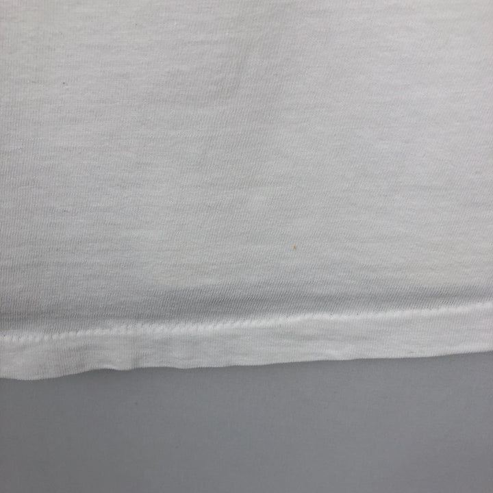 90'S GOTCHA surf/skate t-shirt, made in USA, men's size L (approx.) cotton white type Vintage Second Hand