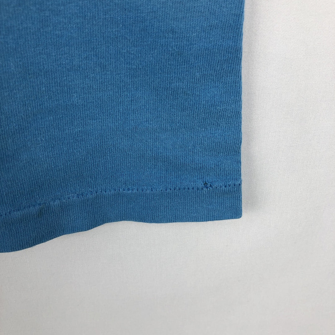80s-90'S Ocean Pacific surf/skate t-shirt, made in USA, men's size M equivalent, vintage. cotton Blue type light blue Vintage Second Hand
