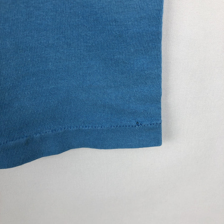 80s-90'S Ocean Pacific surf/skate t-shirt, made in USA, men's size M equivalent, vintage. cotton Blue type light blue Vintage Second Hand