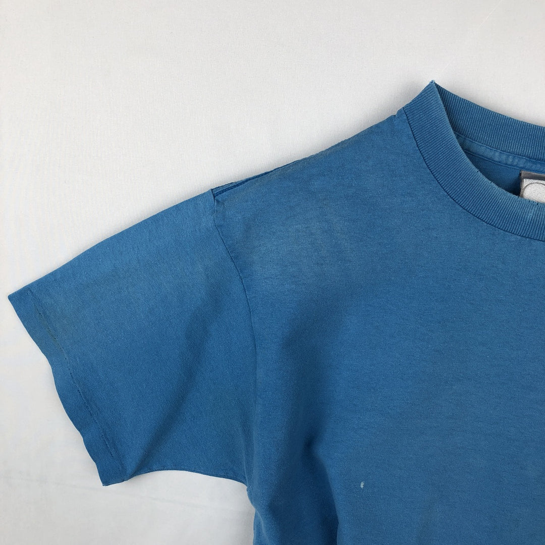 80s-90'S Ocean Pacific surf/skate t-shirt, made in USA, men's size M equivalent, vintage. cotton Blue type light blue Vintage Second Hand
