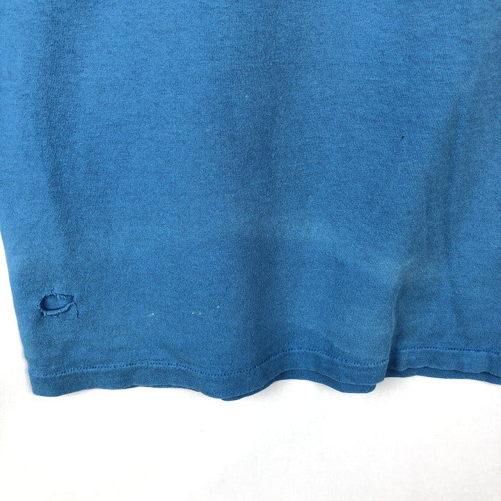 80s-90'S Ocean Pacific surf/skate t-shirt, made in USA, men's size M equivalent, vintage. cotton Blue type light blue Vintage Second Hand