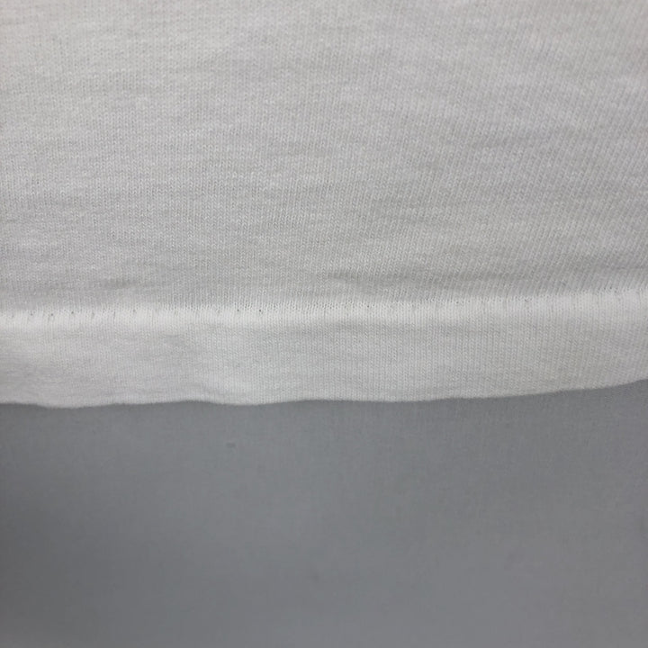 90'S Quiksilver Back Logo Surf Skate T-Shirt, Made in USA, Men's Size L (Equivalent), Vintage cotton white type Vintage Second Hand