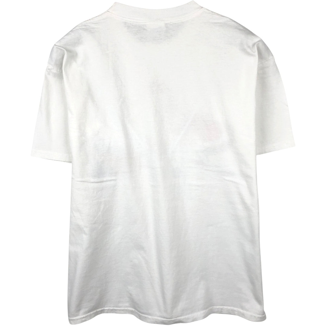 90'S TULTEX GRINCH character print T-shirt, men's size XL equivalent, vintage. cotton white type Vintage Second Hand