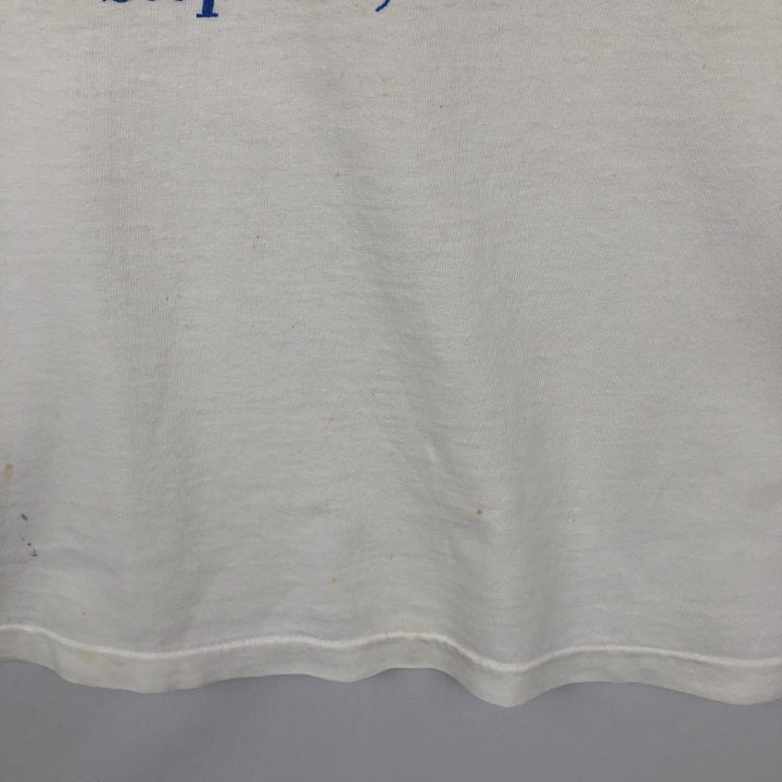 90'S Sesame Street Bert & Ernie Character Print T-Shirt, Men's Size XL (Equivalent), Vintage cotton white type Vintage Second Hand