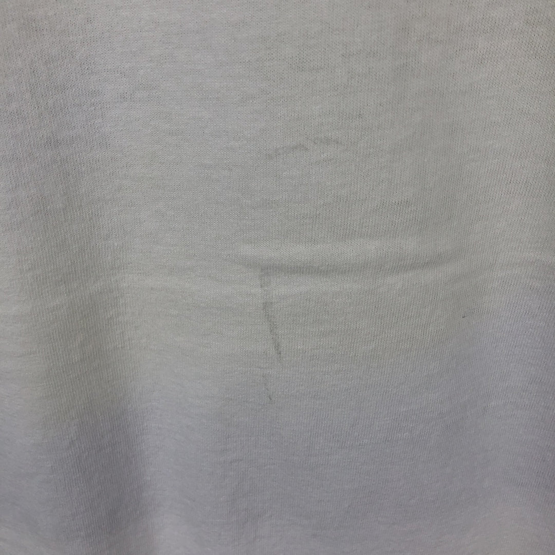 90'S ACME CLOTHING CO. Looney Tunes Michigan J. Frog Character Print T-Shirt, Men's XL (approx.), Vintage cotton white type Vintage Second Hand