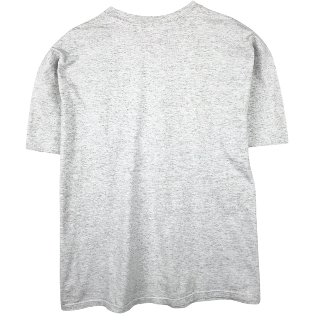 90s-00'S Hanes LOONEY TUNES Large Print Character T-Shirt, Men's XL (approx.) cotton gray type Vintage Second Hand