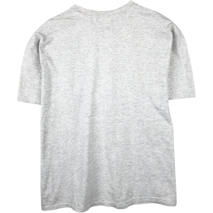 90s-00'S Hanes LOONEY TUNES Large Print Character T-Shirt, Men's XL (approx.) cotton gray type Vintage Second Hand