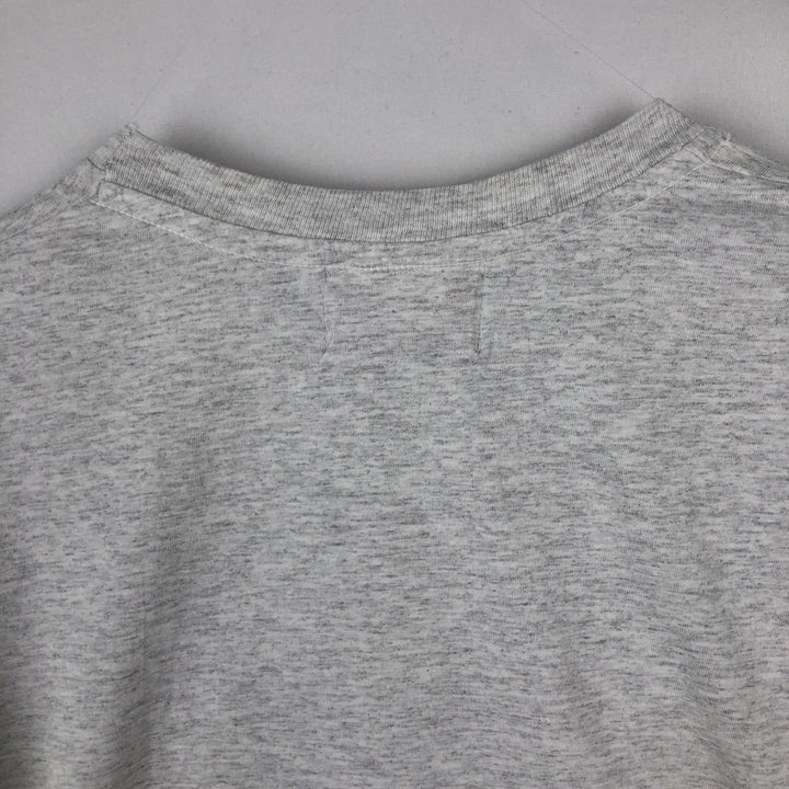 90s-00'S Hanes LOONEY TUNES Large Print Character T-Shirt, Men's XL (approx.) cotton gray type Vintage Second Hand